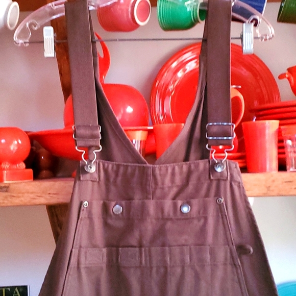 💥SOLD💥DULUTH New Mens Fire Hose Ultimate Bib Overalls - Picture 2 of 7